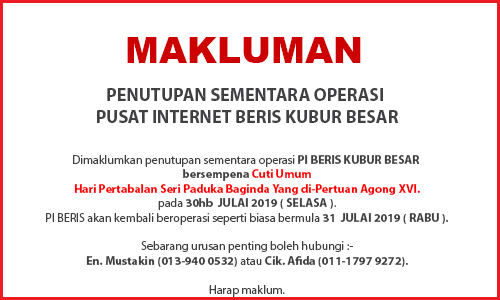 NOTIS PERTABALAN AGONG