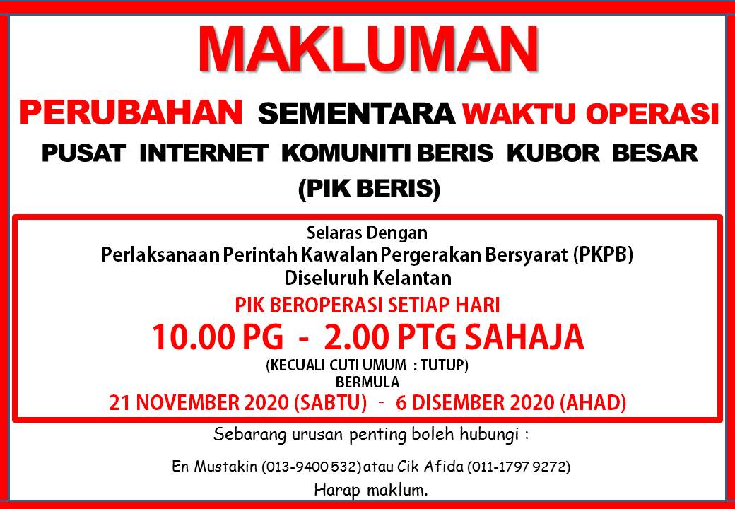 perubahan operasi