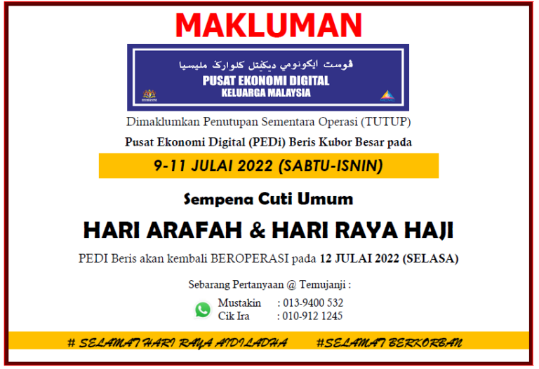 NotisCutiRaya